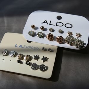 12 pairs of earrings